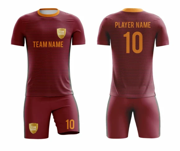 Red Sublimation Custom Soccer Jersey Adult & Youth Unisex