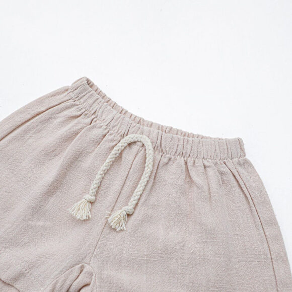 New 2025 Baby Short Sleeve Set Style Summer Loose Soft Round Neck T-shirt Sports Shorts Two-piece Set Boy`s and Girls Clothes - Image 3