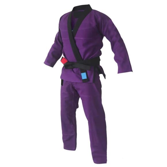 Wholesale Unisex High Quality Karate Training Uniforms Cheap Colored Martial Arts Suits - Image 3