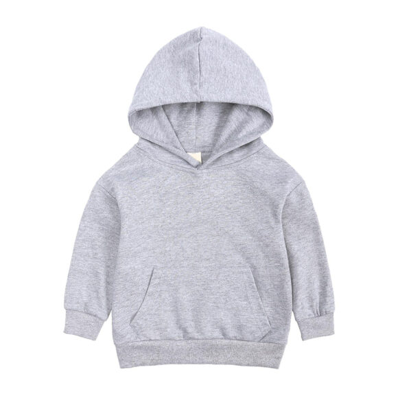 Wholesale Winter Tracksuit Plain Solid Blank Children Unisex Sportswear 2 Piece Set Children's Clothing Kids tracksuit - Image 5