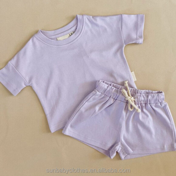 Summer 2pcs Children Sports Style Tracksuits T-shirts and Shorts Baby Kids Clothing Sets T-shirt Suit Short Sleeve Shorts - Image 5