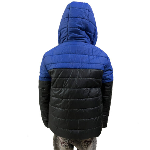 Kid Puffer Jacket Denim Jacket Black Light Blue 2023 Spring and Autumn for Children Clothing Casual Quantity Custom Cotton OEM - Image 2