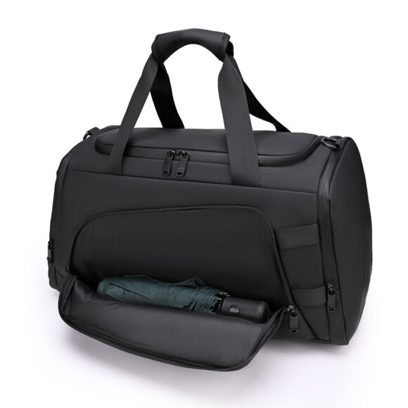 Custom Made Wholesale Large Capacity Travel Bag Portable Sports Fitness Bag Business Long And Short Travel Luggage Bag - Image 6