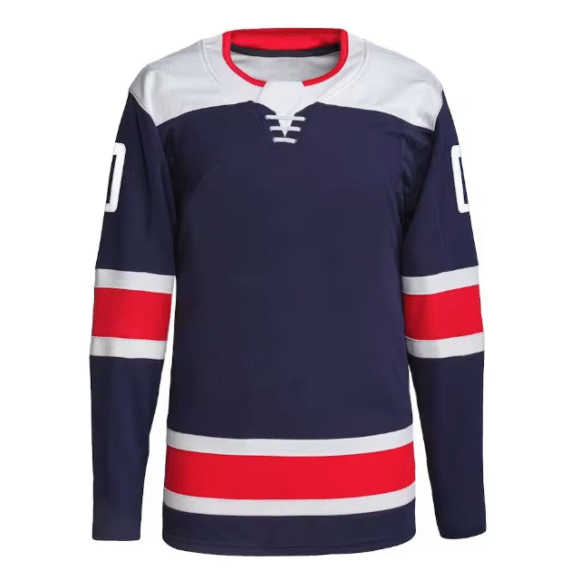 Wholesale Factory Breathable Sports Sweat Wicking Ice Hockey Uniform Custom Sublimated Printing Ice Hockey Jersey Without Logo