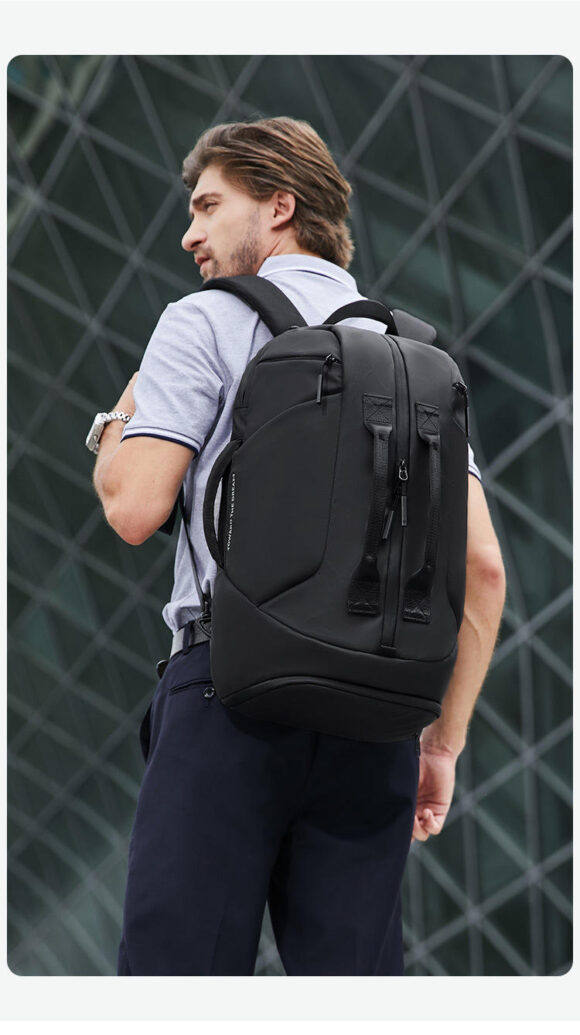 High Quality Wholesale Custom Gym Bags With Logo Unisex Sports Backpack With Waterproof Oxford Material - Image 3