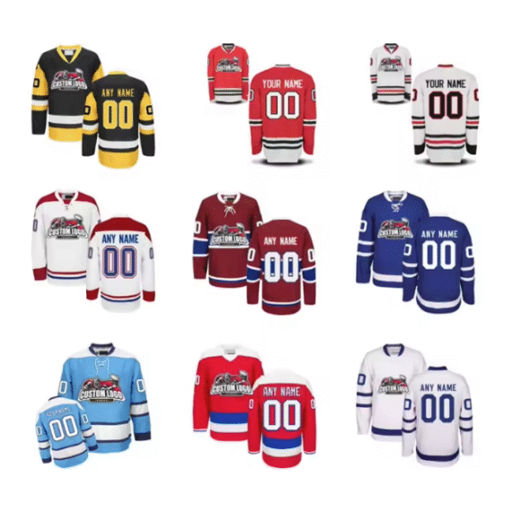 Sublimated Ice Hockey Jerseys Custom Reversible Hockey Jerseys - Image 2