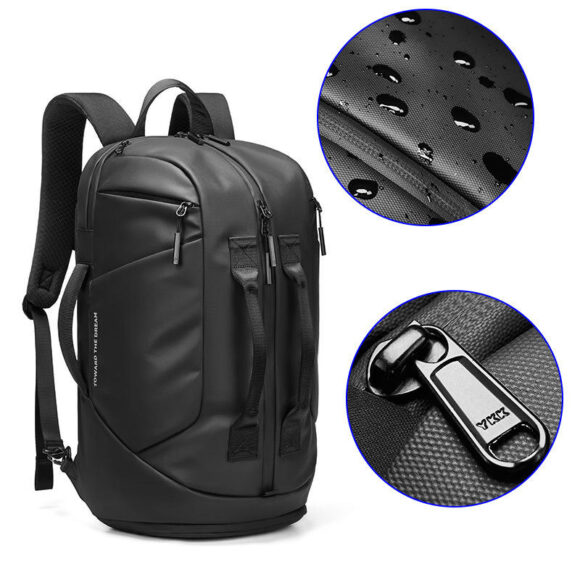 High Quality Wholesale Custom Gym Bags With Logo Unisex Sports Backpack With Waterproof Oxford Material - Image 2
