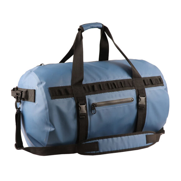 Custom Logo 500D PVC Tarpaulin Family Camping Lunch Bag Waterproof Duffel Bag - Image 5
