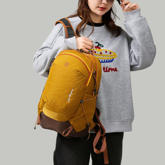 Custom Nylon Waterproof Sports Outdoor Mountaineering Bag Leisure Travel Hiking Student Backpack - Image 5