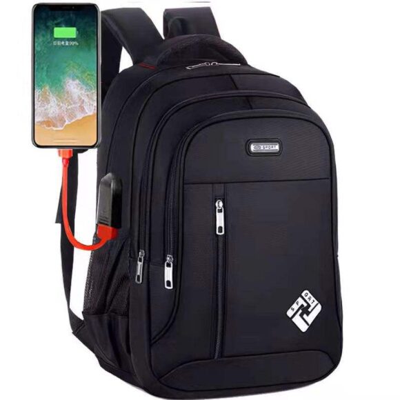 Large Capacity Waterproof School Travel Backpacks Business Laptop Bags with Logo - Image 3
