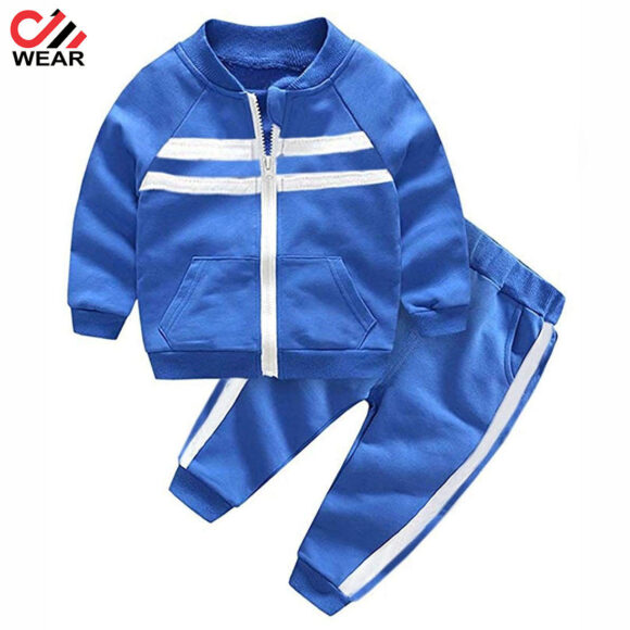 Boys Gym SweatSuit-Plus Size Youth Tracksuit for Winter Jogging Children's Sport Suit Blank Kids Track Suit Sweat Suit #5