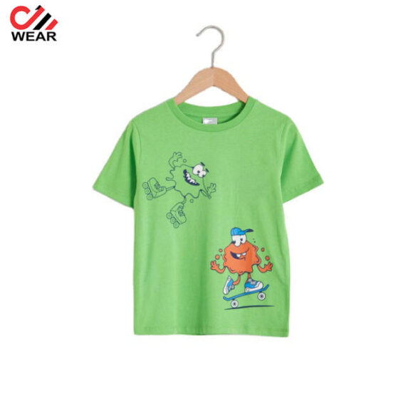 Wholesale custom printed Short Sleeve Kids T-shirt boys girls t shirts - Image 5