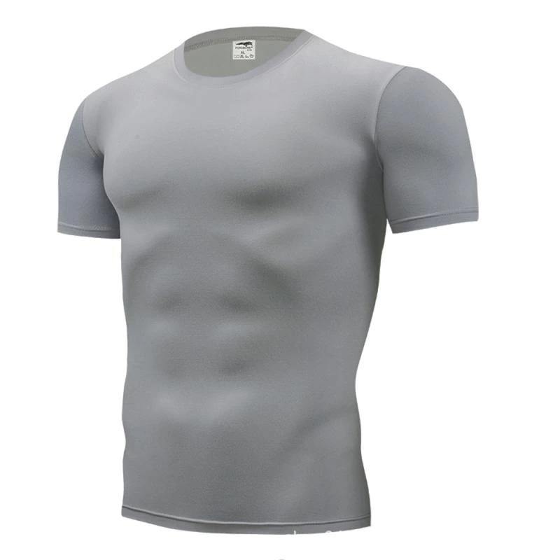Boxing Mma Compression Quick Dry T-Shirt Men Running Sport Skinny T-Shirt Men Gym Fitness Bodybuilding Workout - Image 3