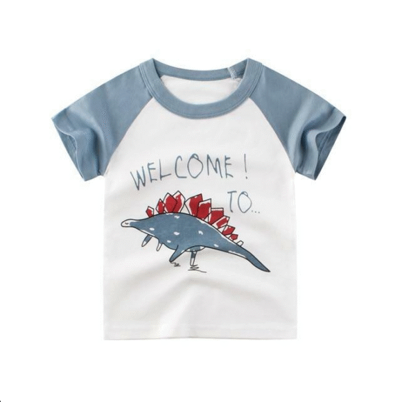 Wholesale custom printed Short Sleeve Kids T-shirt boys girls t shirts - Image 2